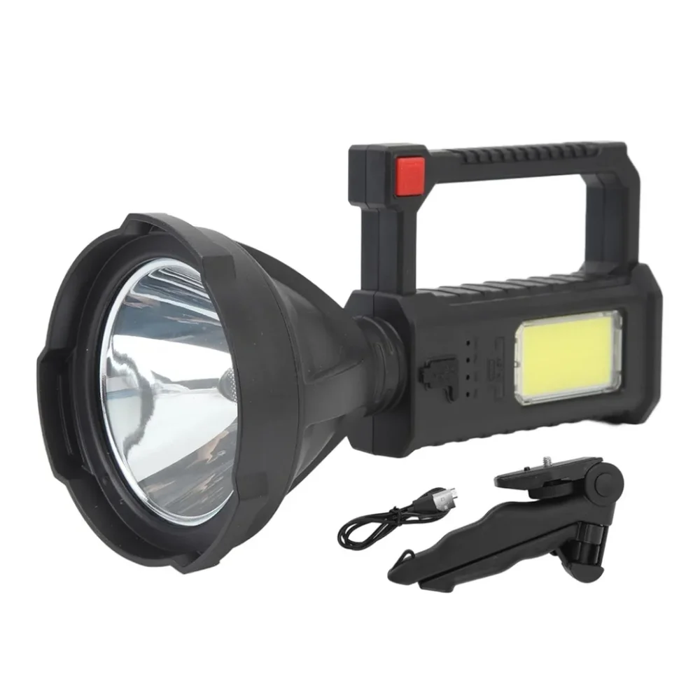 NWT Handheld Spotlight Flashlight, Spotlight Outdoor with Multifunction Bracket